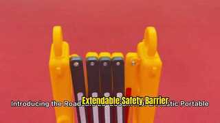 HDPE-Sicherheitszaun, 97 cm hoch, ausziehbar bis 255 cm